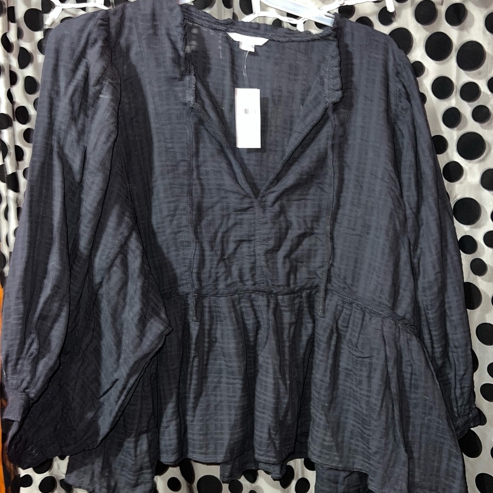 American Eagle Outfitters Blouse Elegant Black Top